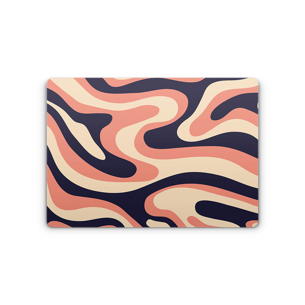 Bold Retro Swirl MacBook Neo 13 Skin