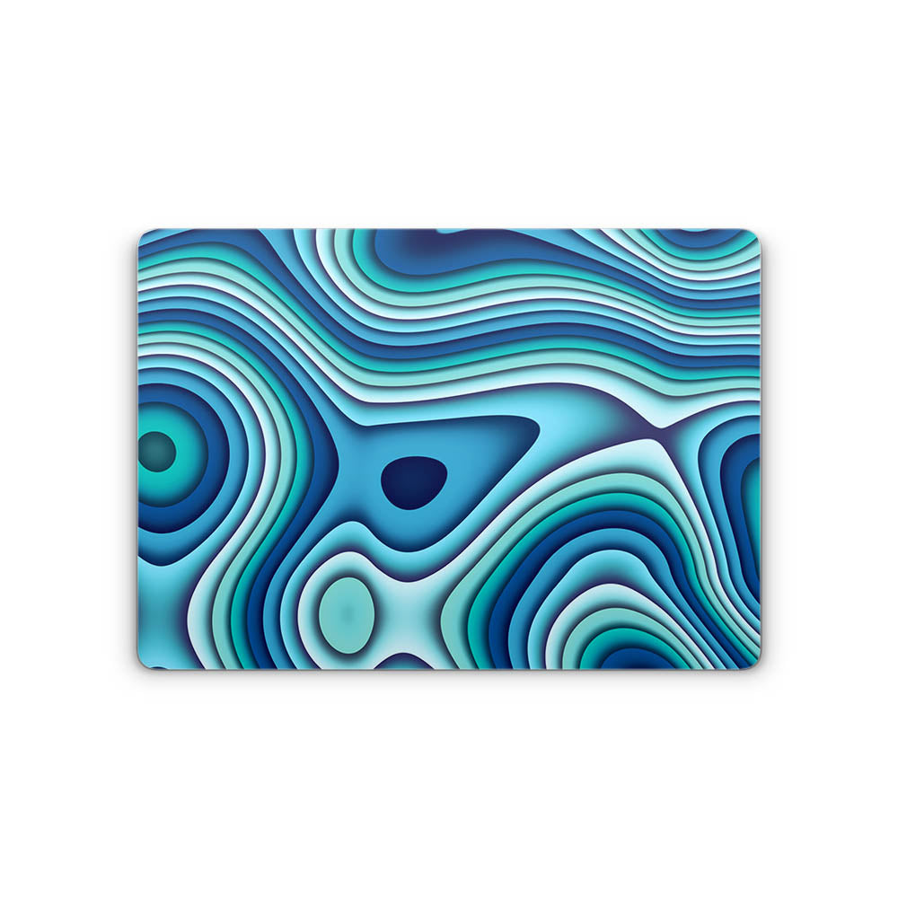 Wavy Fractal MacBook Neo 13 Skin