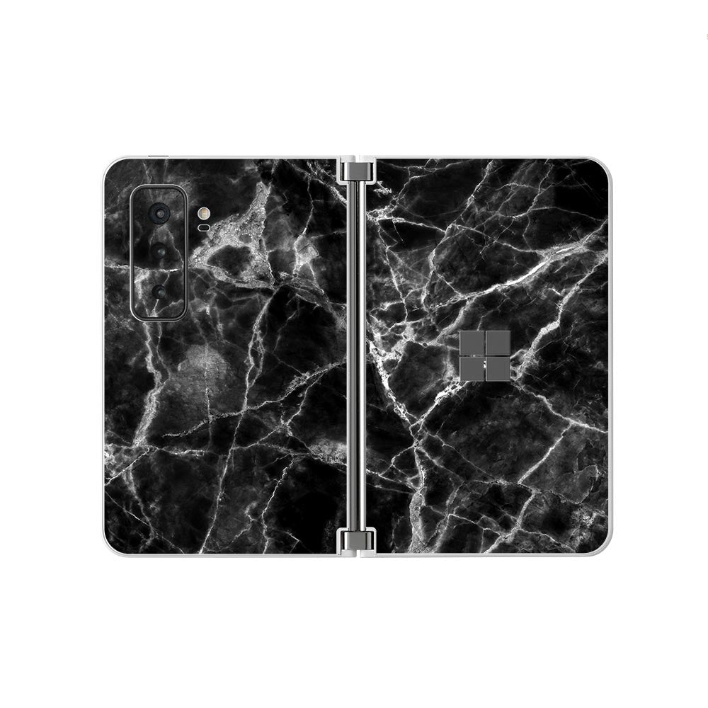 Classic Black Marble Microsoft Surface Duo 2 Skins