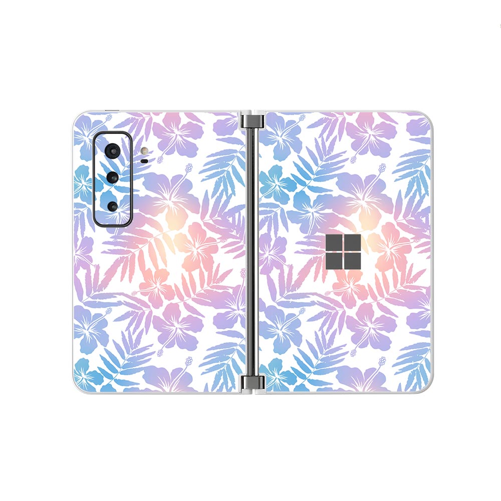 Hibiscus Ombre Microsoft Surface Duo 2 Skins