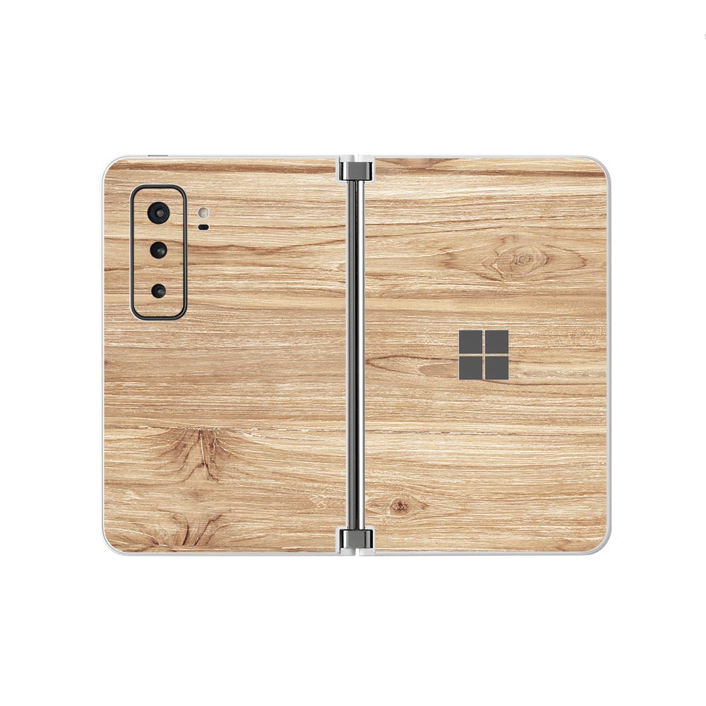 Beech Wood Microsoft Surface Duo 2 Skins