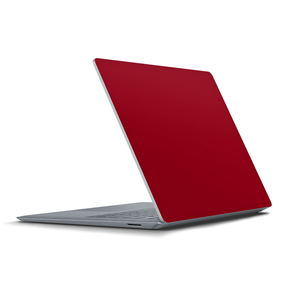 Red Surface Laptop 1/2 Skin