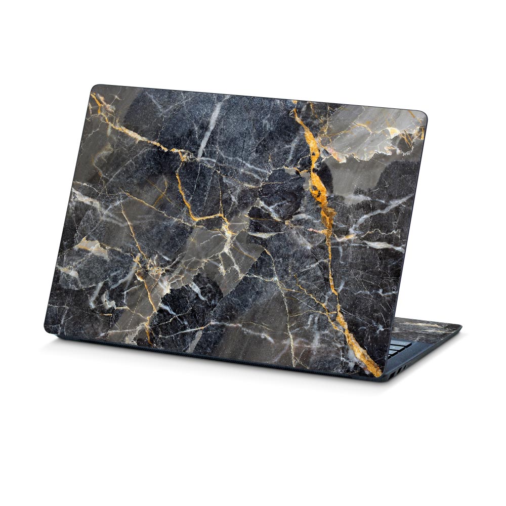 Slate Gold Marble Surface Laptop 3 15 Skin