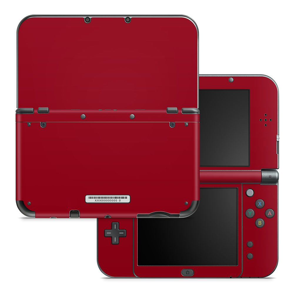 Red Nintendo 3DS XL 2015 Skin