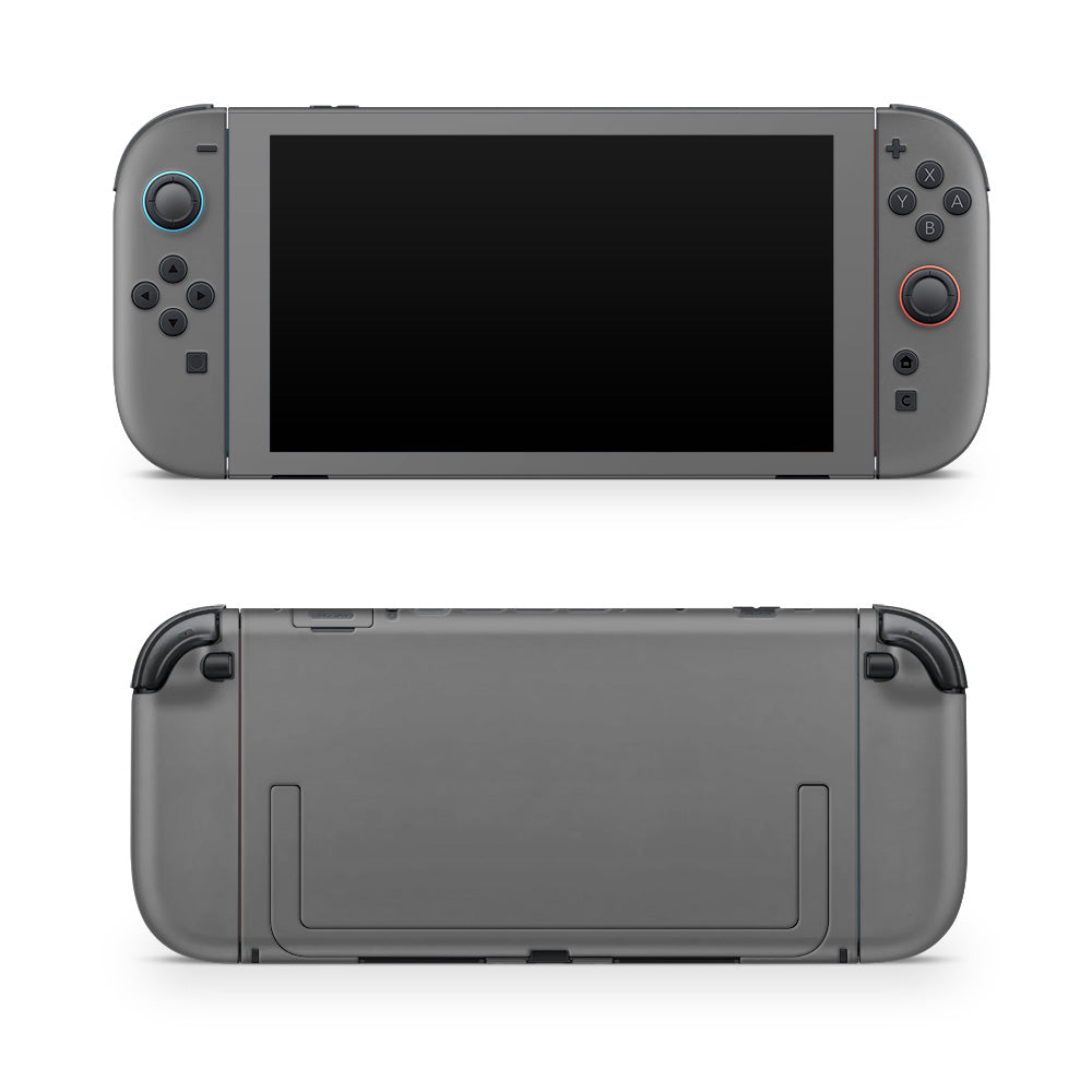 Drab Grey Nintendo Switch 2 Skin