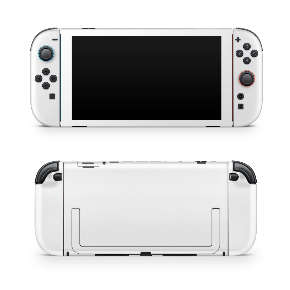 White Nintendo Switch 2 Skin