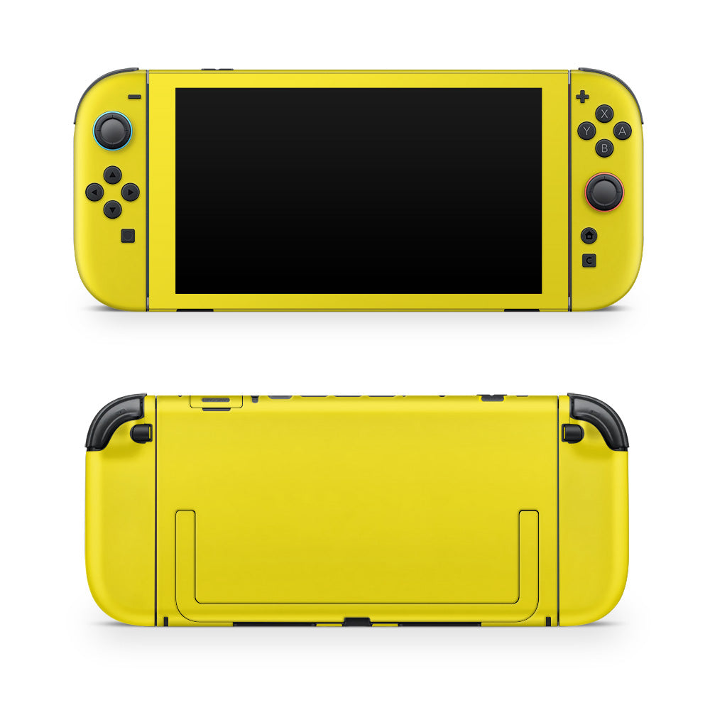 Yellow Nintendo Switch 2 Skin