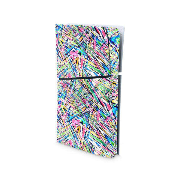 PS5 Slim Console Skin - Pretty Mess | SkinWraps Australia