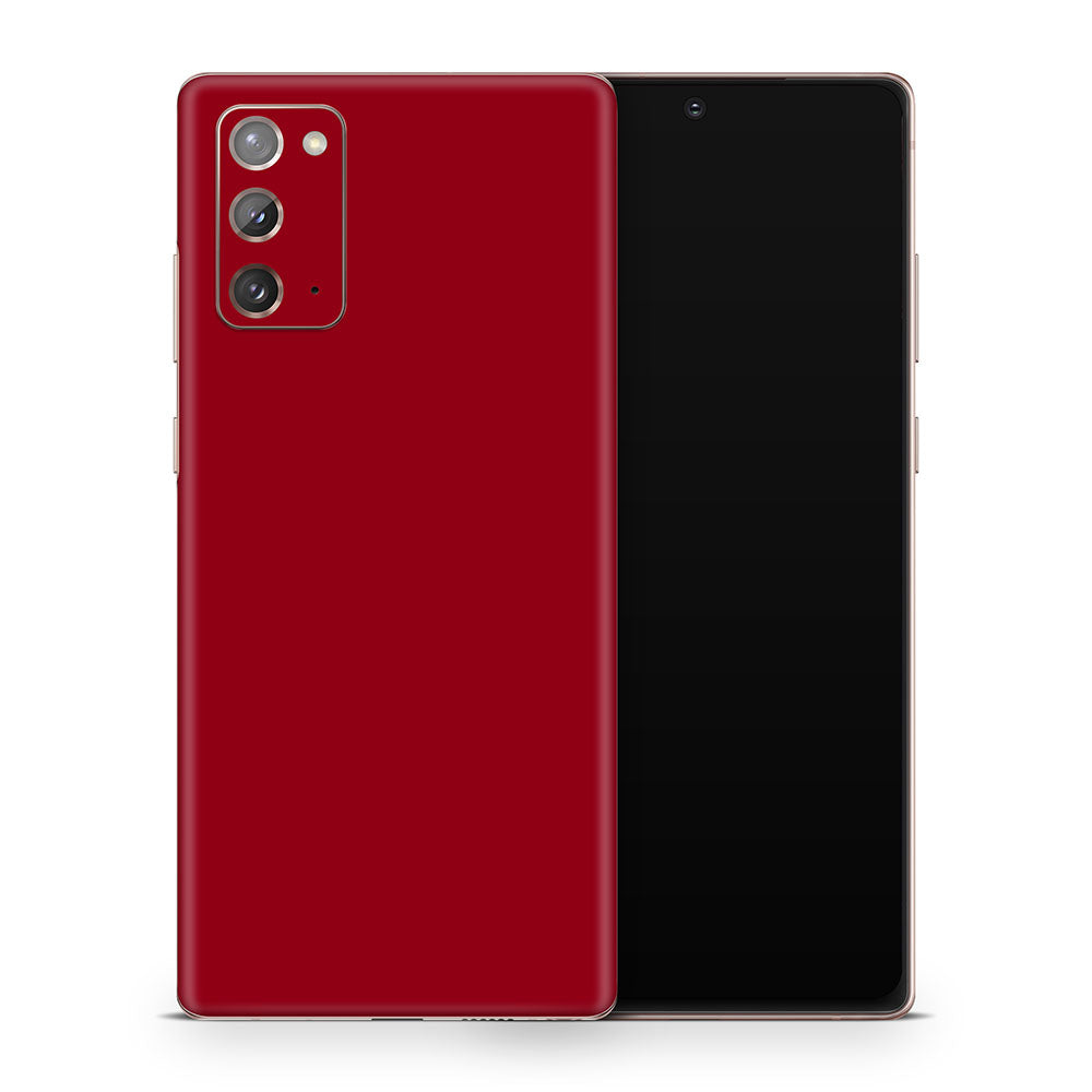 Red Galaxy Note Skin