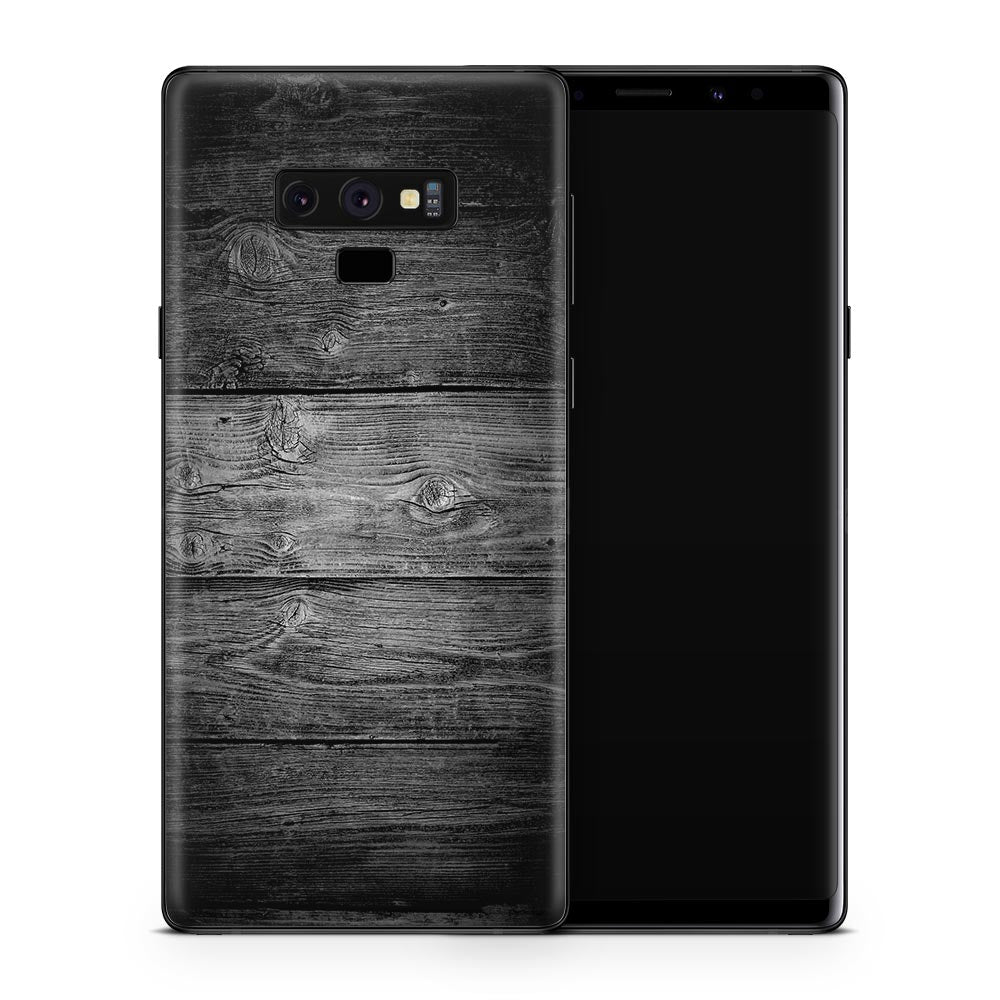 Black Timber V2 Galaxy Note 9 Skin