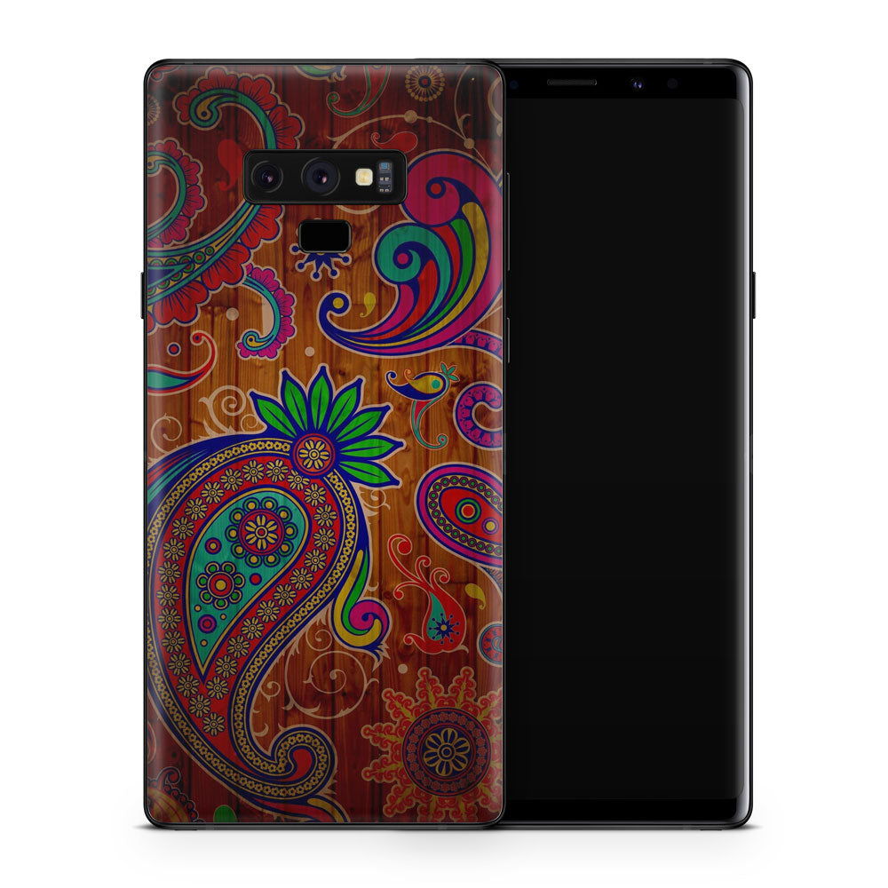 Floral Paisley Galaxy Note 9 Skin