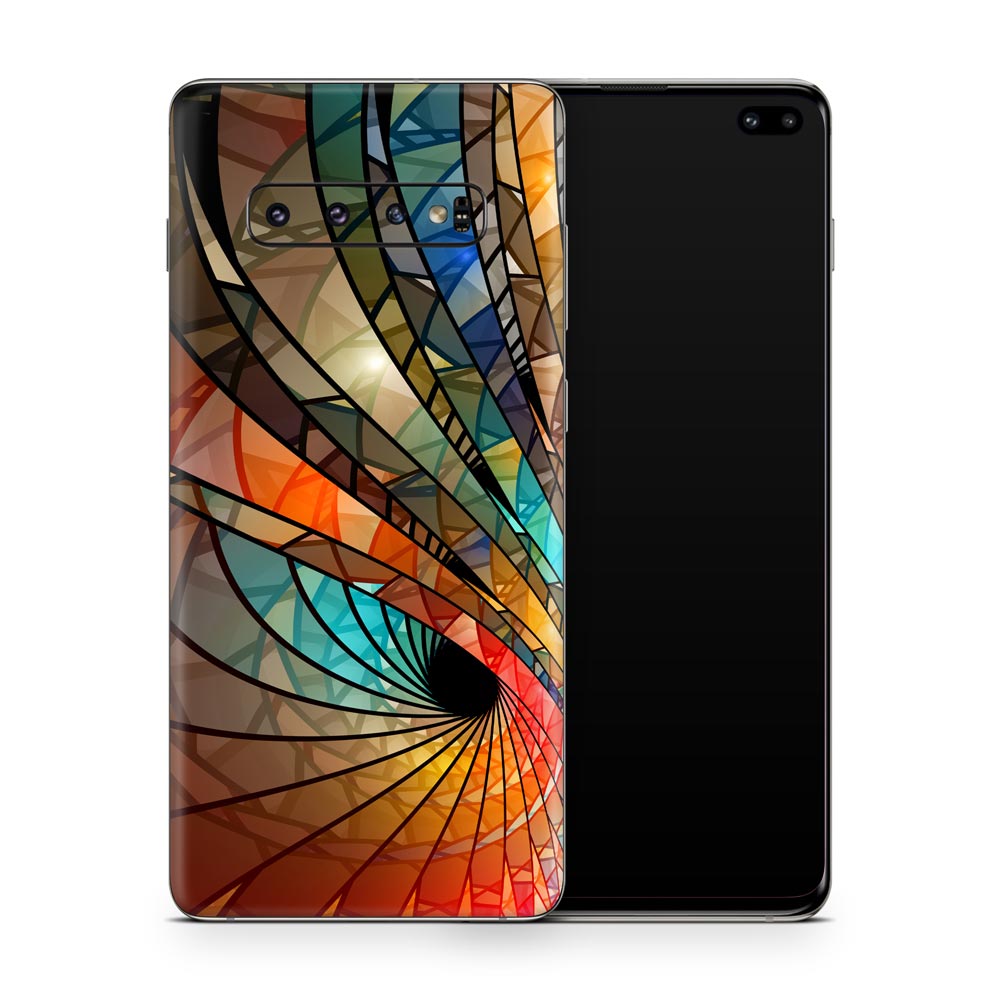 Autumn Spiral Galaxy S10 Skin