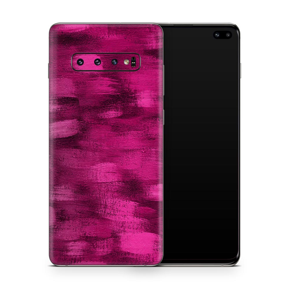 Brushed Pink Galaxy S10 Skin