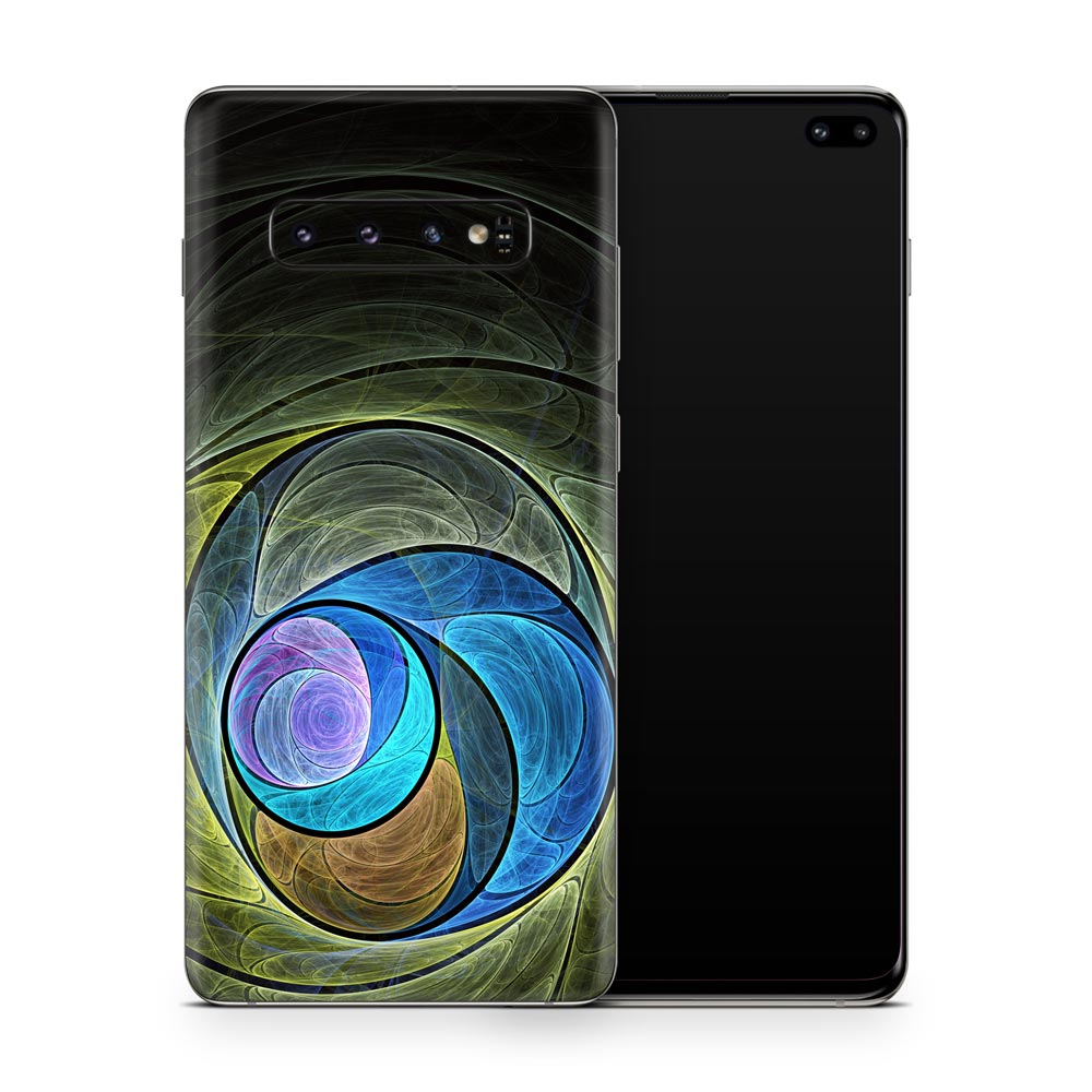 Spring Fractal Galaxy S10 Skin