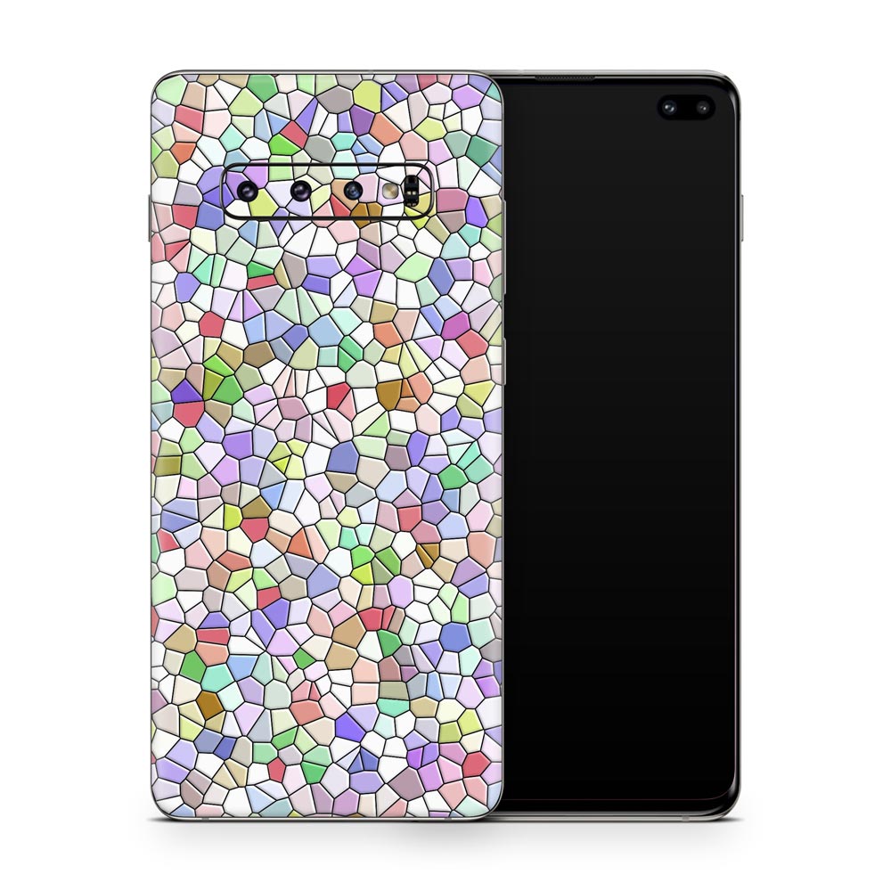 Mosaic Abstract Galaxy S10 Skin