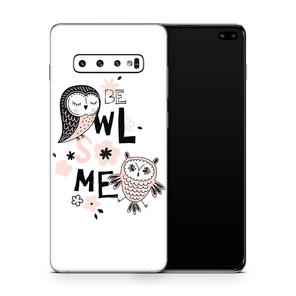 Awesome Owl Galaxy S10 Skin