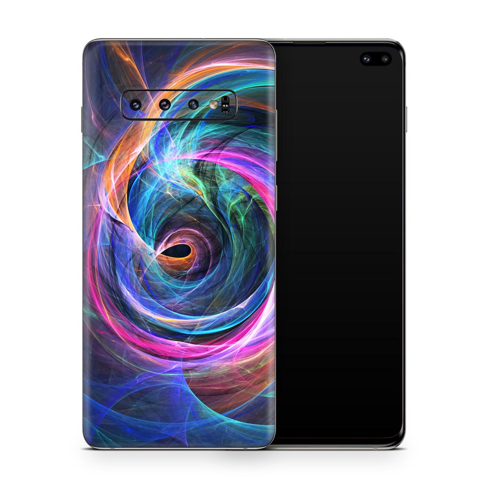Colour Vortex Galaxy S10 Skin