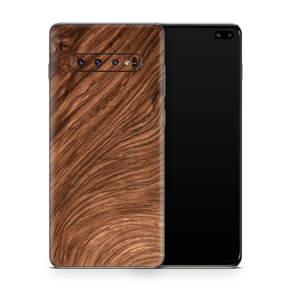 Wood Flow Galaxy S10 Skin