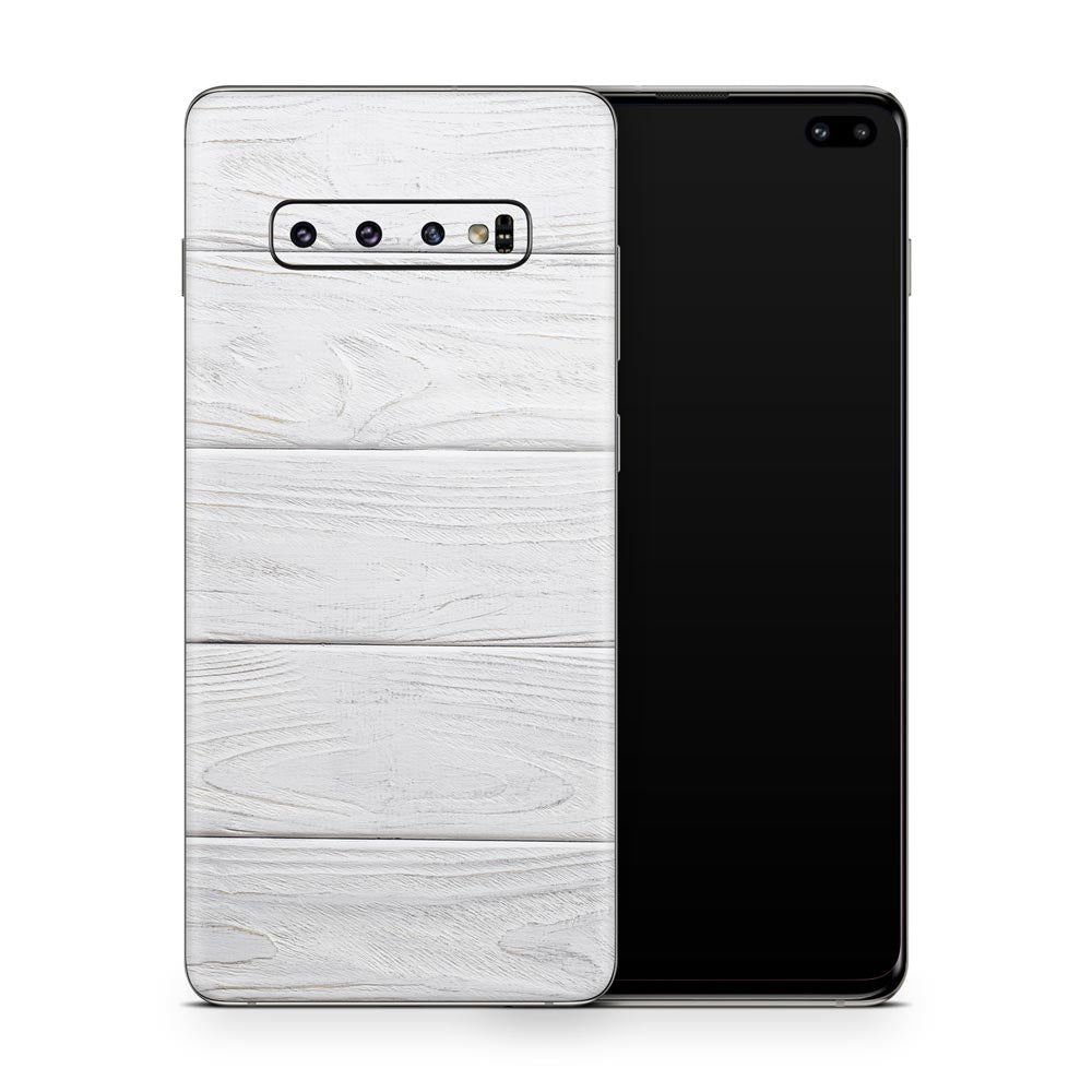 Painted Wood Galaxy S10 Skin