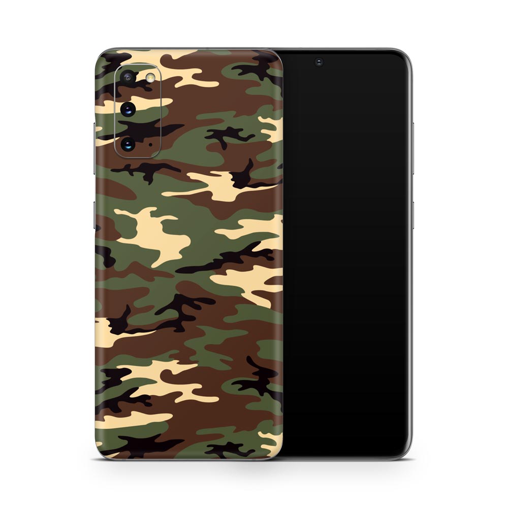 Army Camo Galaxy S20 Skin