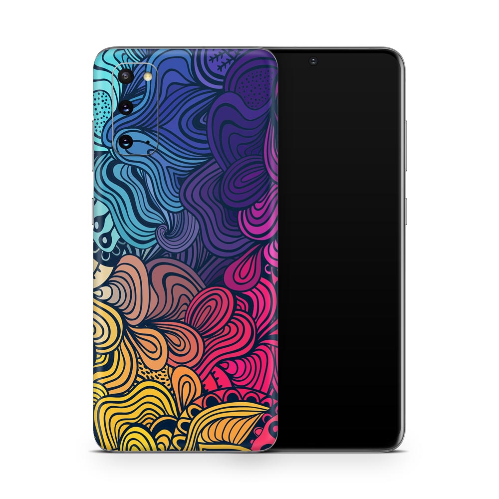 Floral Form Galaxy S20 Skin