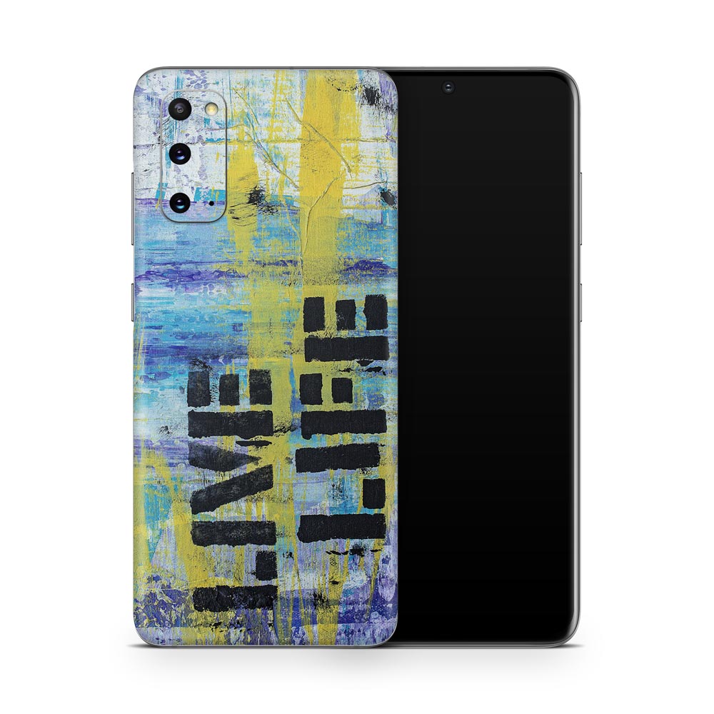 Live Life Galaxy S20 Skin