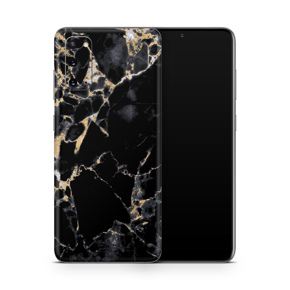 Oro Black Marble Galaxy S20 Skin