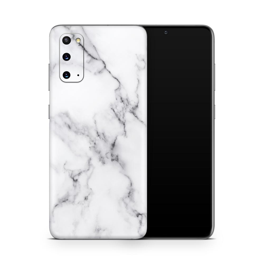 White Marble III Galaxy S20 Skin