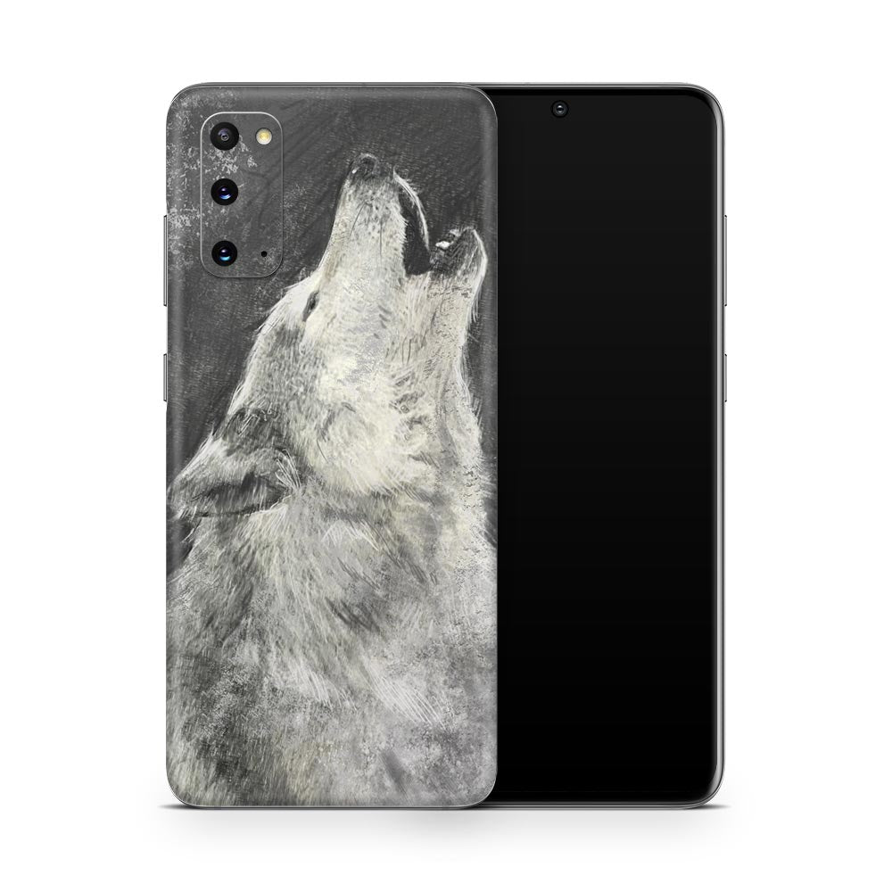 Misty Wolf Galaxy S20 Skin