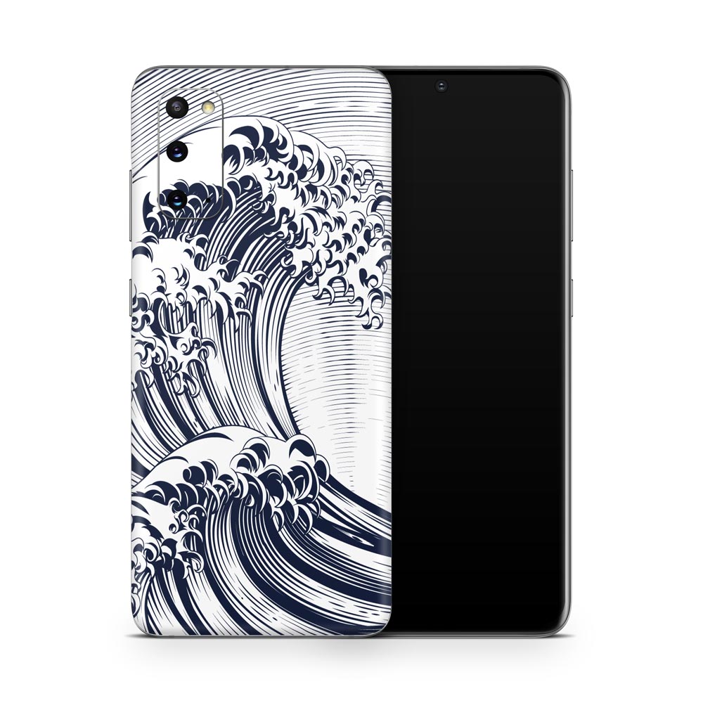 Ocean Great Wave Galaxy S20 Skin