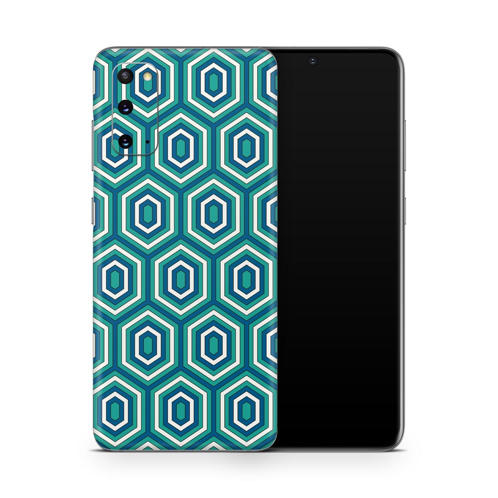 Rhombic Honeycomb Galaxy S20 Skin