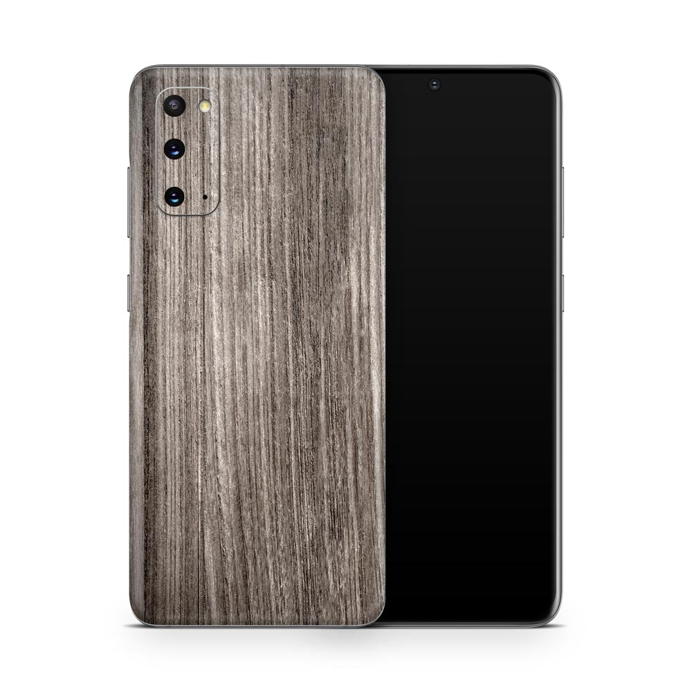 Limed Oak Wood Galaxy S20 Skin