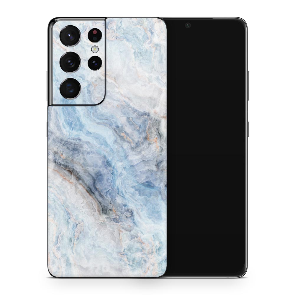 Pastel Marble Galaxy S21 Skin