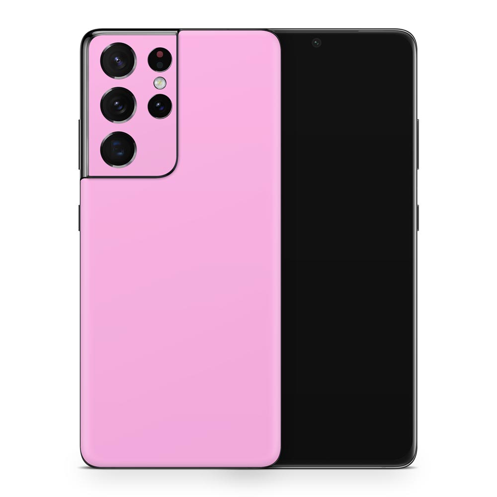 Baby Pink Galaxy S21 Skin