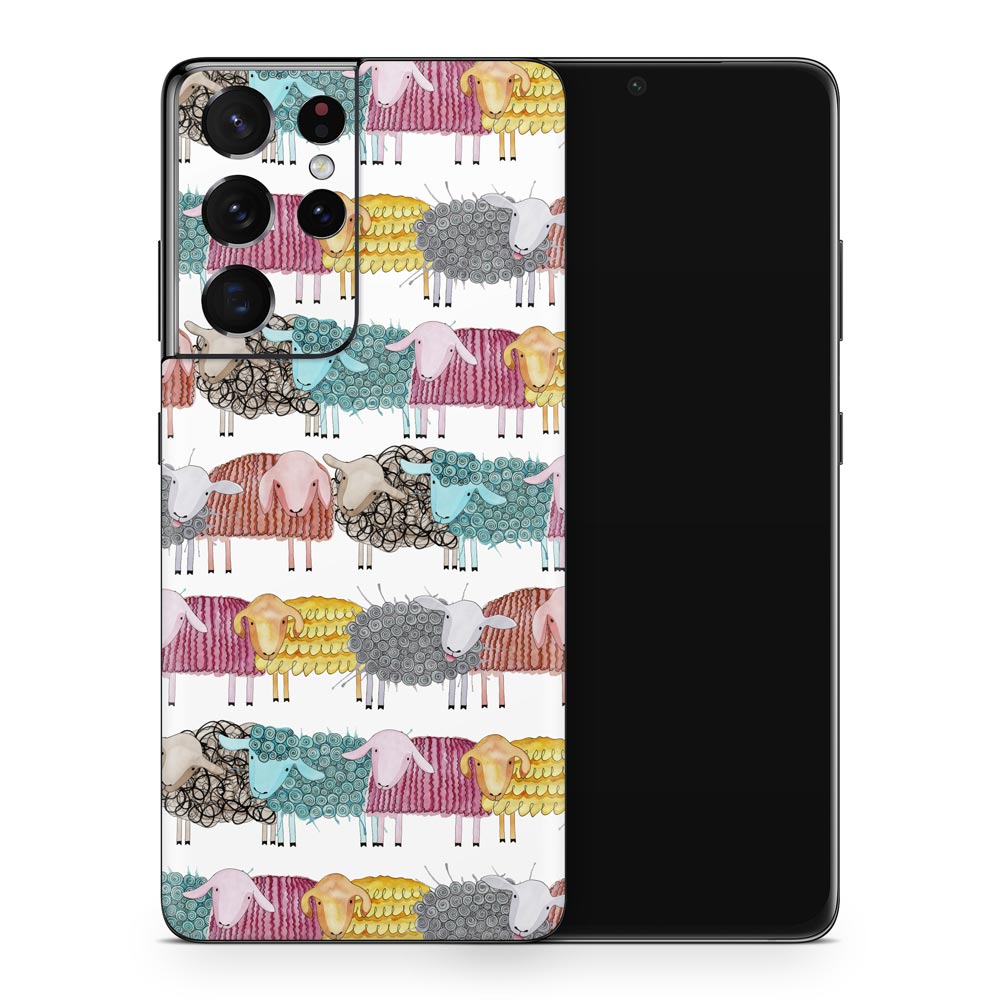 Sheepish Galaxy S21 Skin