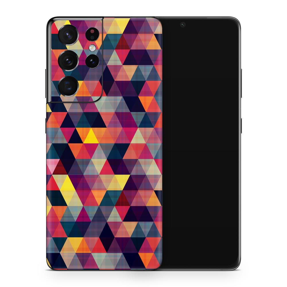 Vintage Geo Galaxy S21 Skin