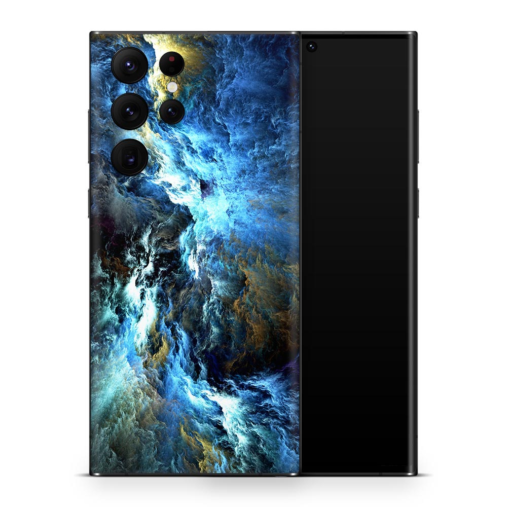 Fractal Storm Galaxy S22 Skin