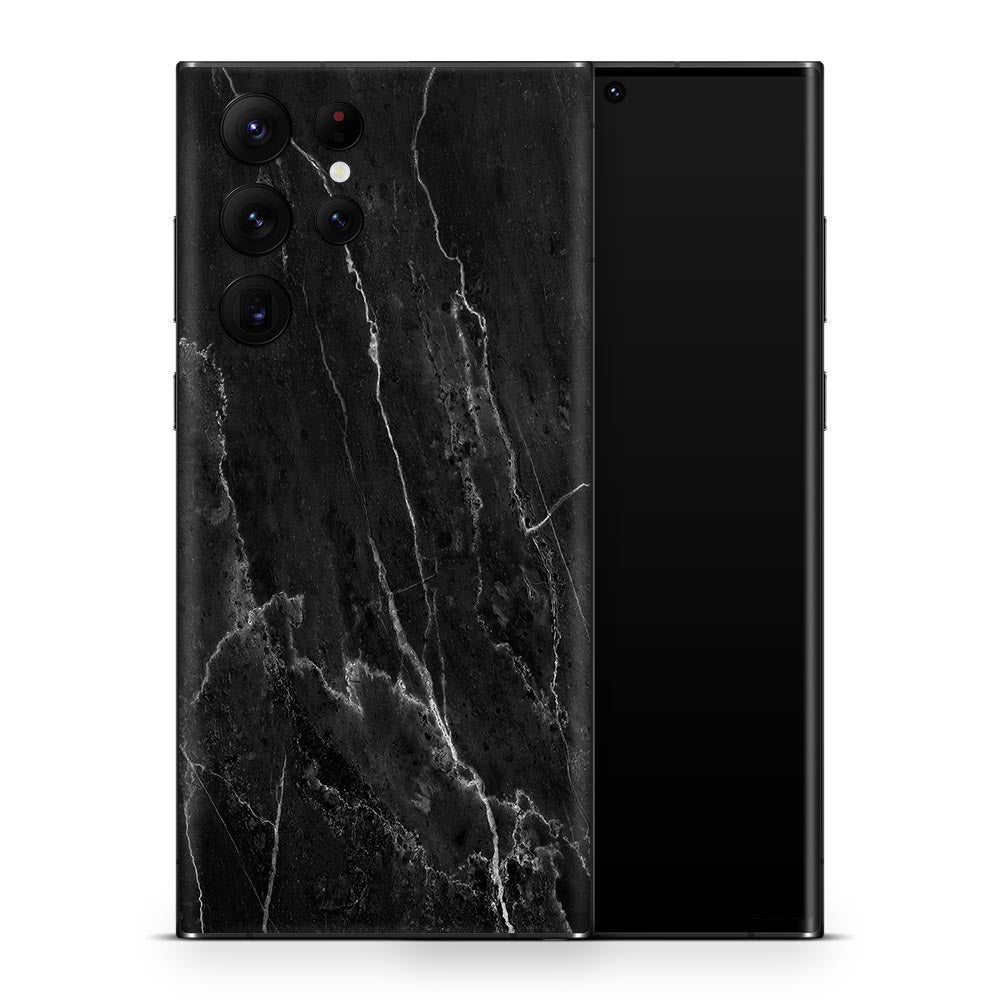 Black Marble II Galaxy S22 Skin