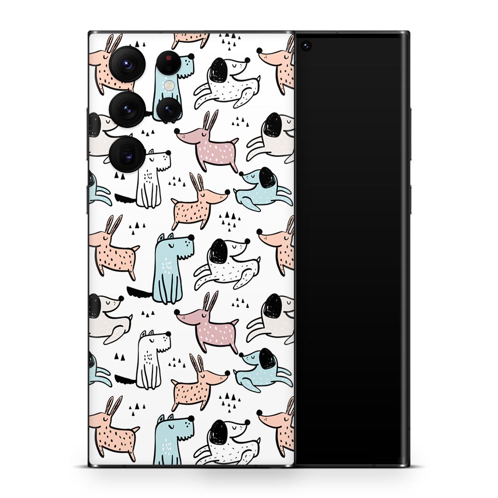 Puppies &amp; Mutts Galaxy S22 Skin