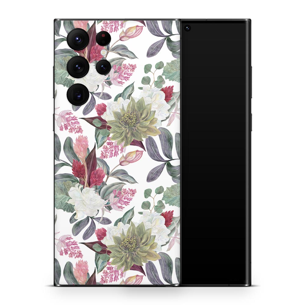 Watercolour Floral Galaxy S22 Skin