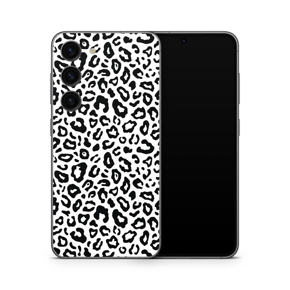 BW Leopard Galaxy S23 Skin