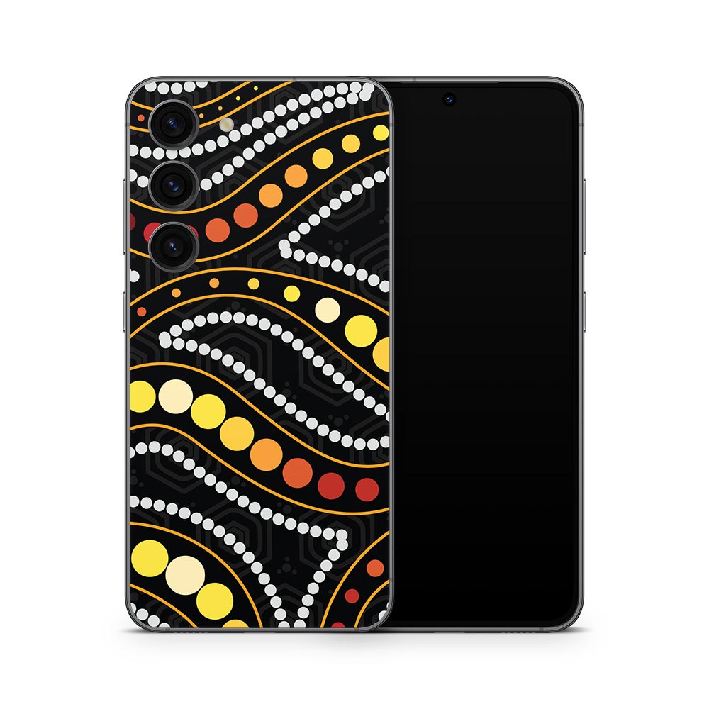 Earthen Abstract Galaxy A Series Skin