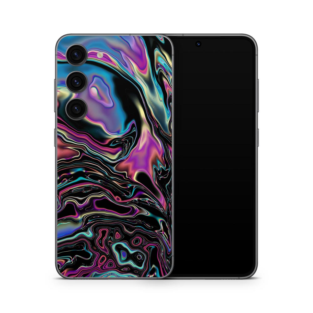 Acrylic Ripple Dk Galaxy S23 Skin