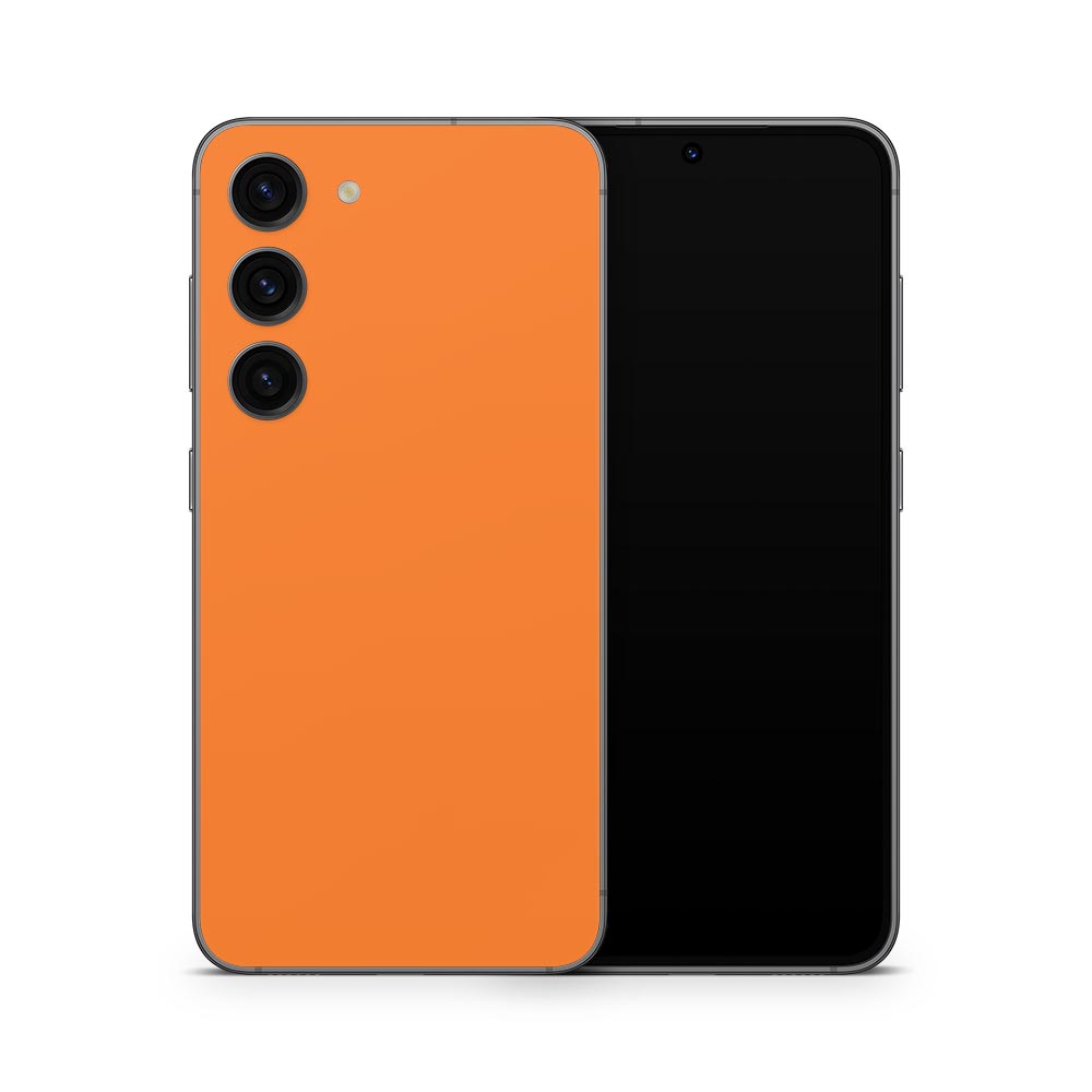 Orange Galaxy S23 Skin