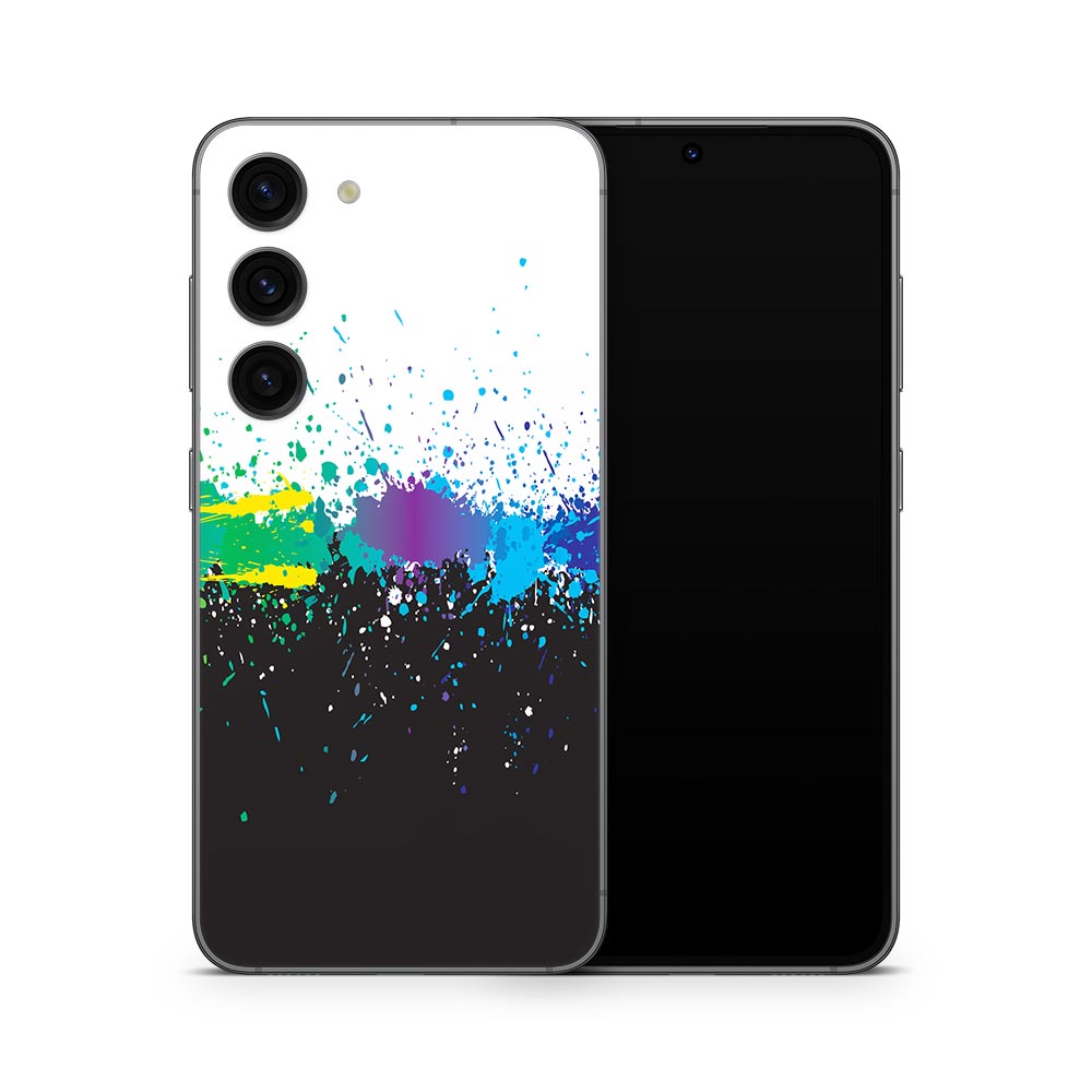 Rainbow Splash Galaxy A Series Skin