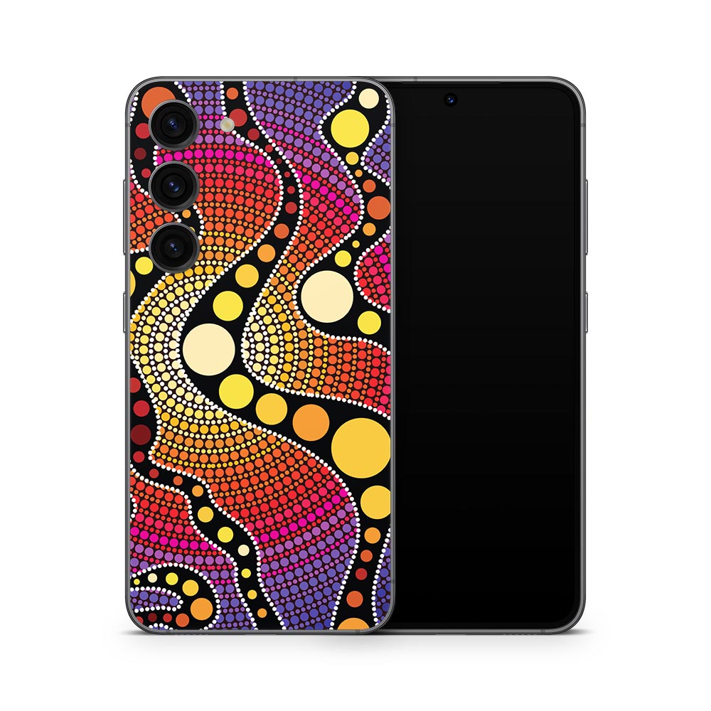 Sunset River Galaxy S23 Skin