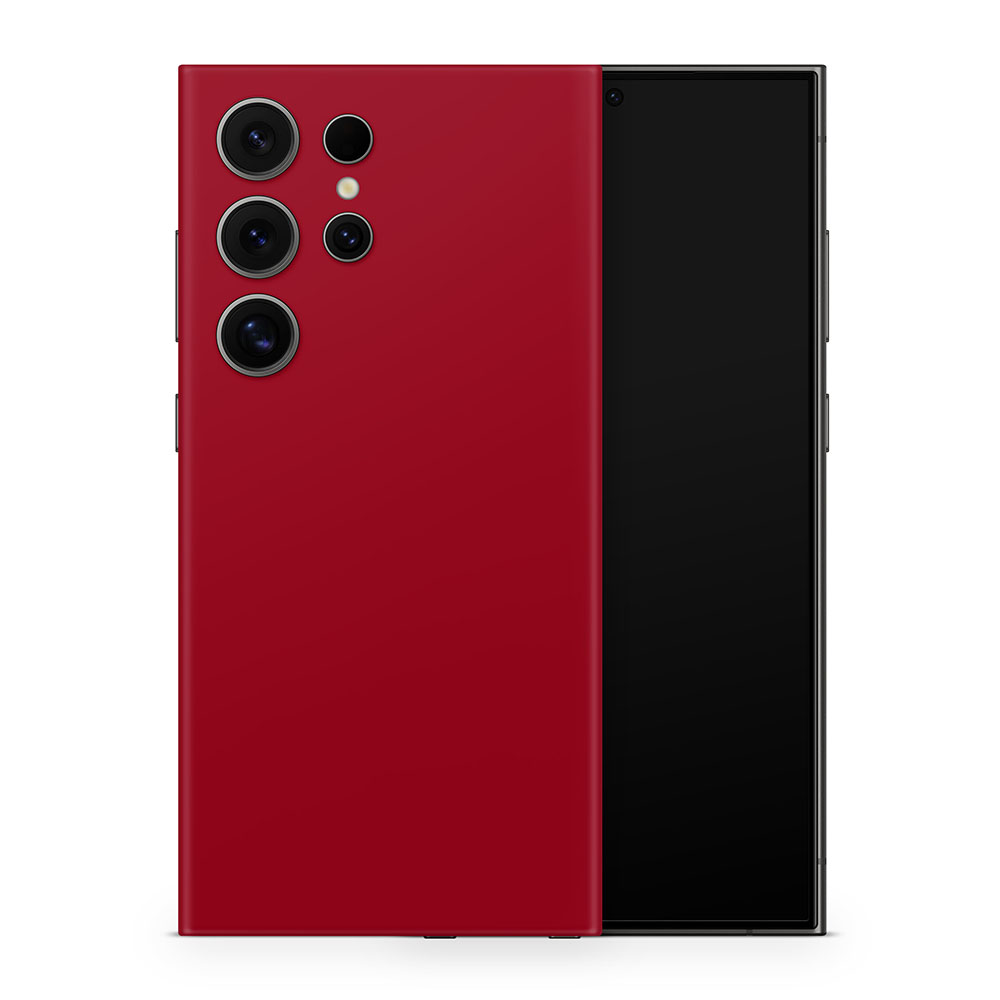 Red Galaxy S24 Skin