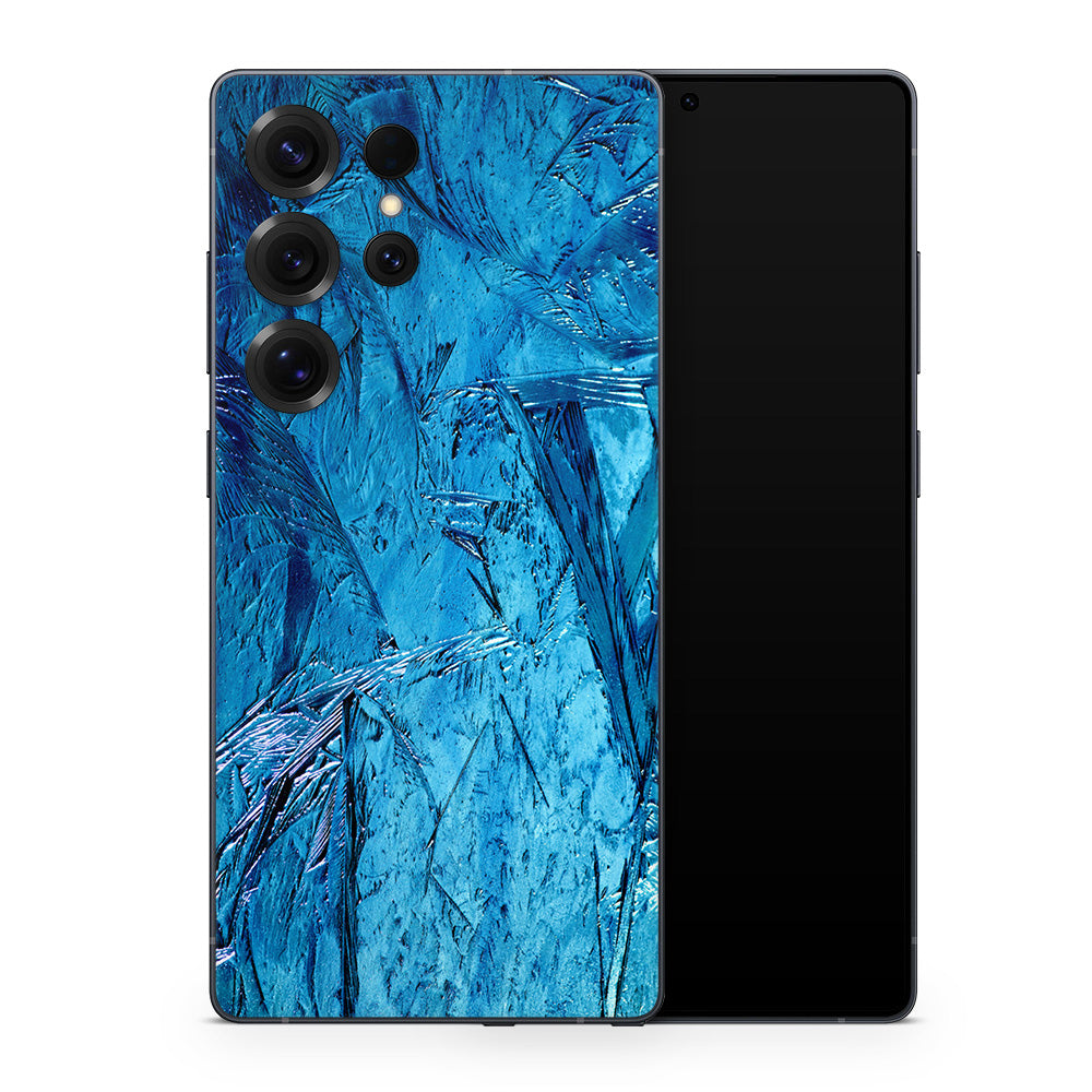 Acrylic Blue Galaxy S25 Skin