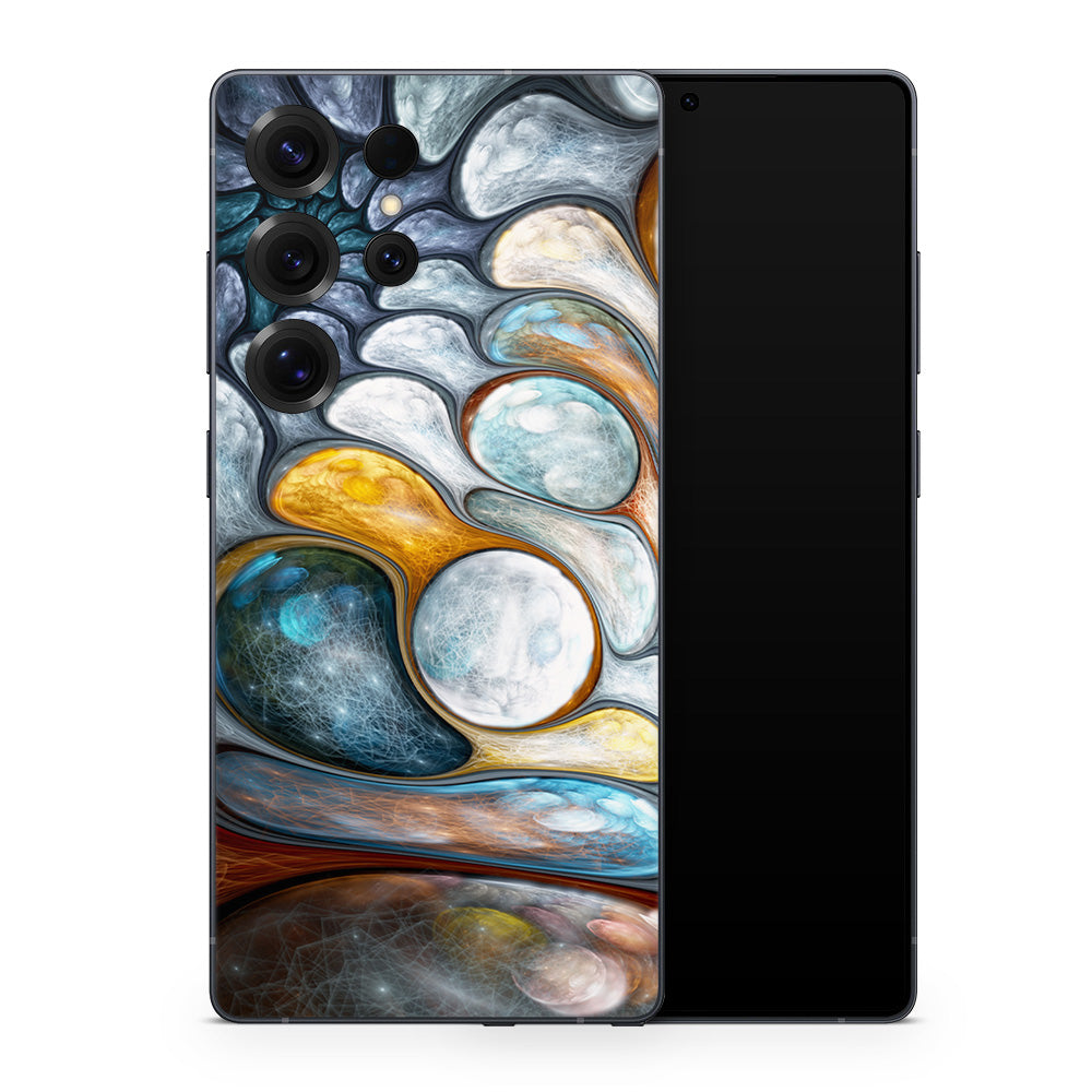 Bubble Puzzle Galaxy S25 Skin