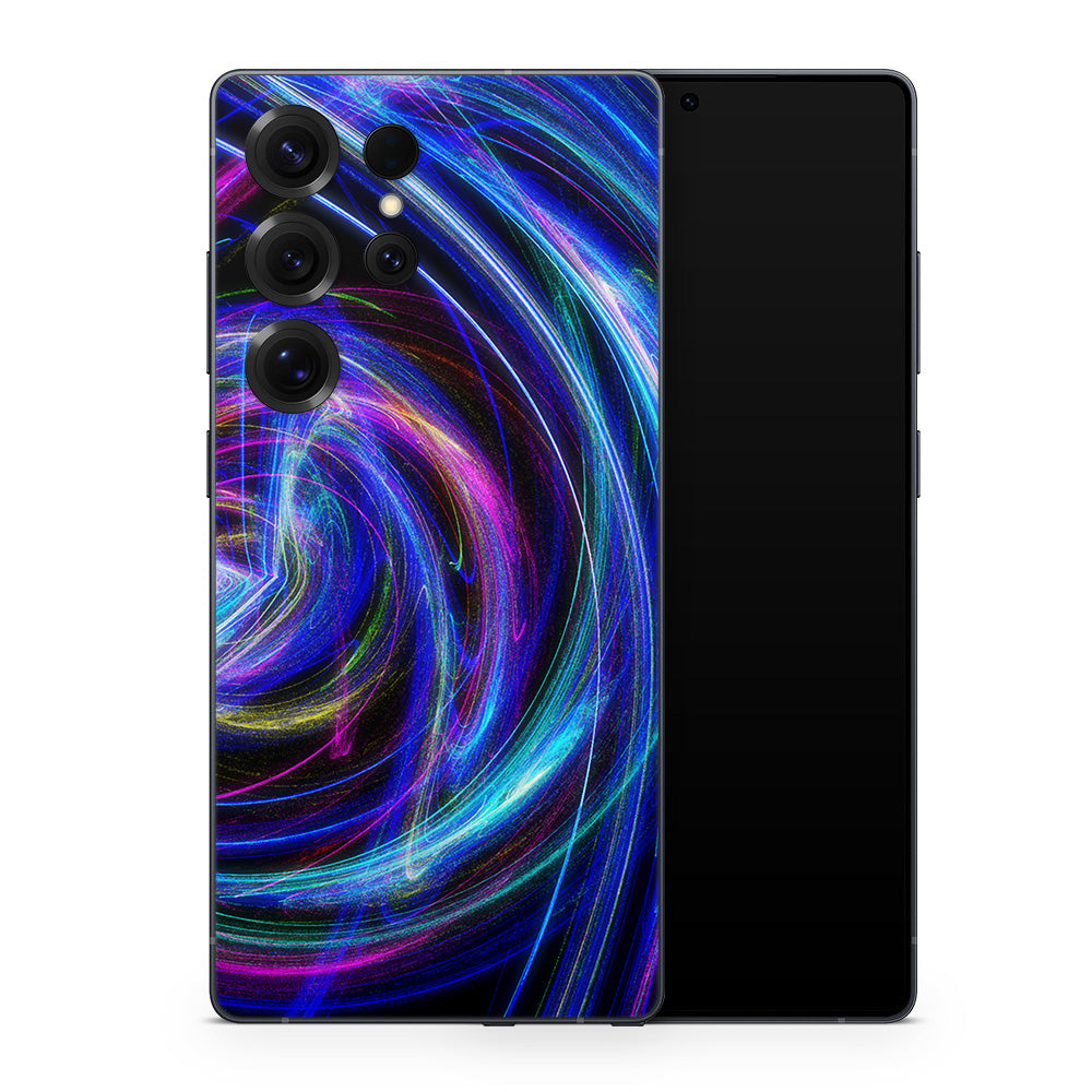 Fractal Firework Galaxy S25 Skin